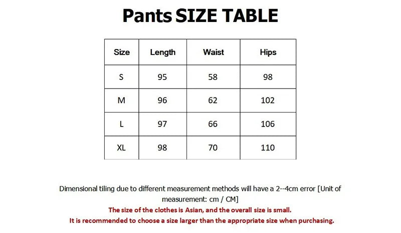New Y2K Clothes Men's clothing Pants Fitness Pants