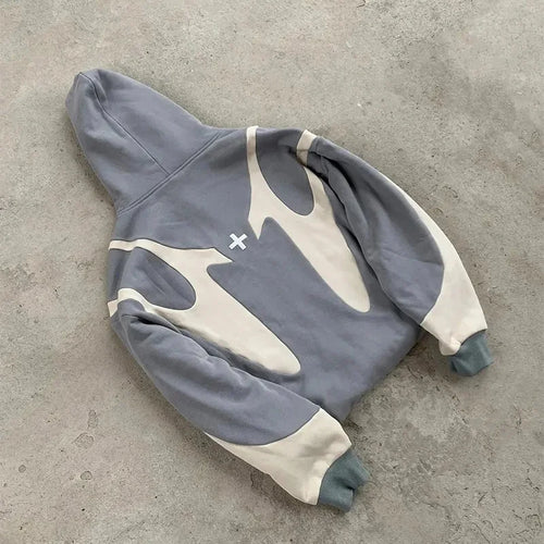 American  Retro Hoodie Y2k Harajuku