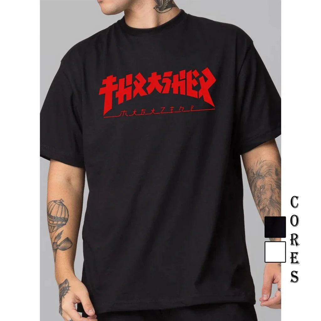 Camiseta Thrasher Magazine Godzilla Japonesa